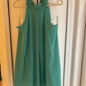 BCBG Sleeveless Dress NWT size Large Green BCBGeneration